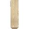 Ekena Millwork Traditional Craftsman Rough Sawn Bracket w/ Offset Brace, Douglas Fir, 6"W x 18"D x 22"H BKT0604X18X22TRA04RDF - alternate 4